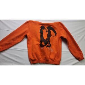 Division 10 Deep X Pokemon Team Rocket Orange Hoodie Pullover Medium